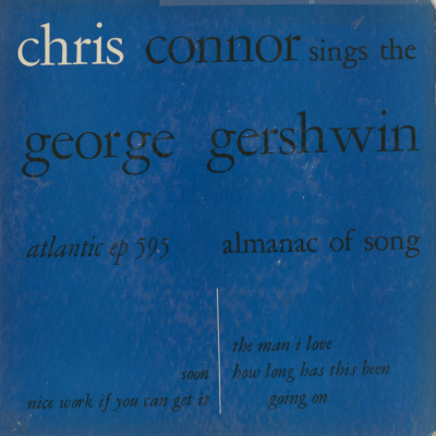 Chris Connor Sings The George Gershwin Almanac Part 3 (1957)
