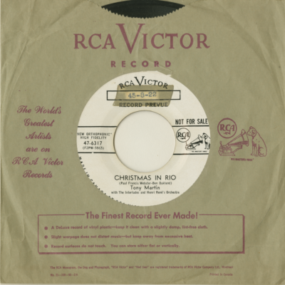 Christmas In Rio / Christmas In America (1955)