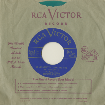 Cincinnatti Dancing Pig / We're Gonna Go Fishin' (1950)