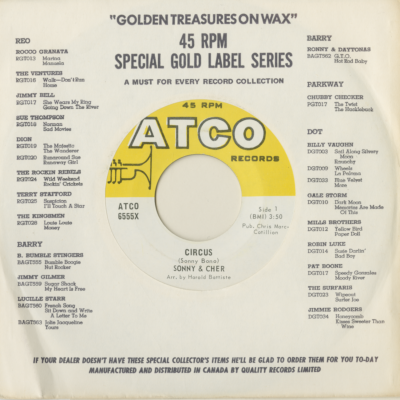 Circus / I Would Marry You Today