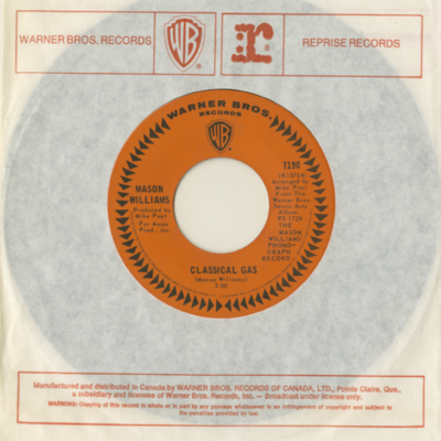 Classical Gas / Long Time Blues (1968)