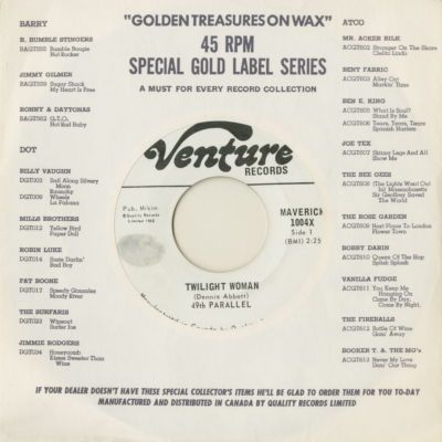 Twilight Woman / Close The Barn Door (1969)