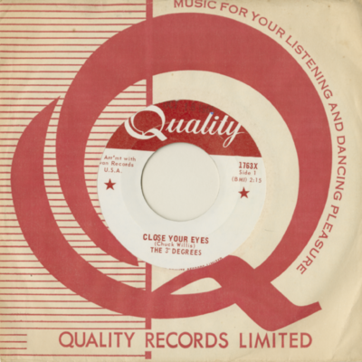 Close Your Eyes / Gotta Draw The Line