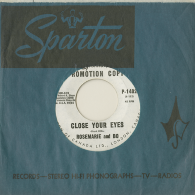 Close Your Eyes / Hicksville Express (1965)