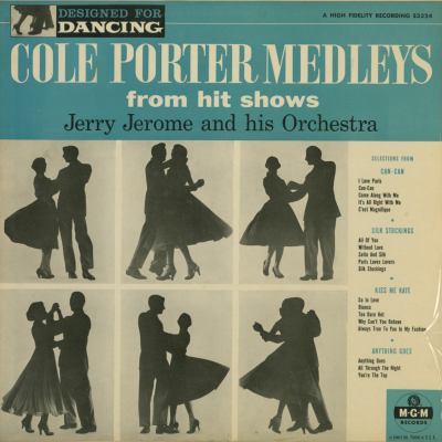 Cole Porter Medleys From Hit Shows Jerry Jerome & His Orchestra