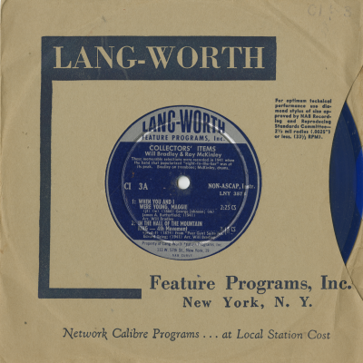 Collector's Items With Ray McKinley