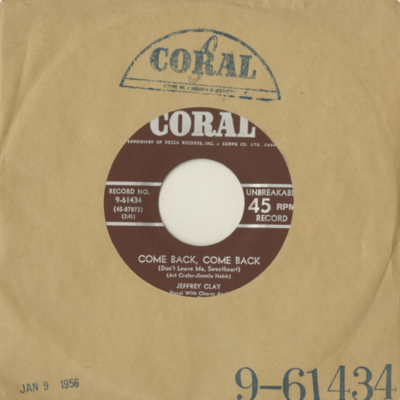 Come Back Come Back / No Arms Can Ever Hold You