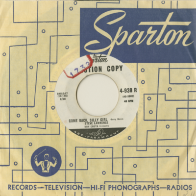Come Back Silly Girl / Goin' Steady (1960)