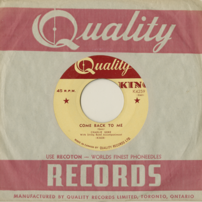 Come Back To Me / I'm Going To Lock You Up