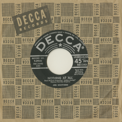 Come By Sunday / Nothing At All