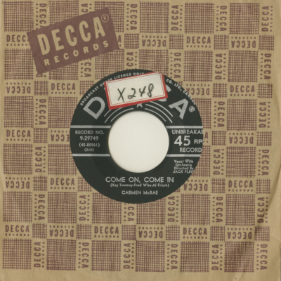 Come On Come In / The Next Time It Happens