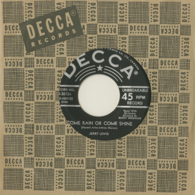 Come Rain Or Come Shine / Rock A Bye Your Baby With A Dixie Melody