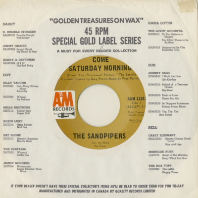 Come Saturday Morning / Pretty Flamingo