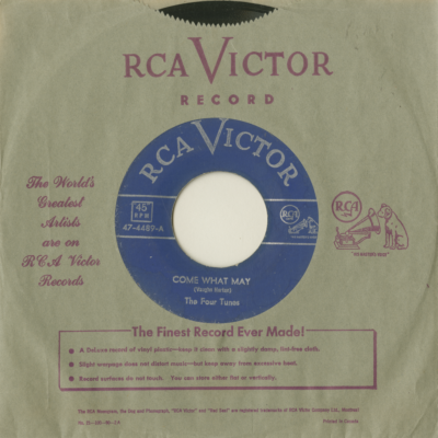 Come What May / The Greatest Song I Ever Heard (1952)