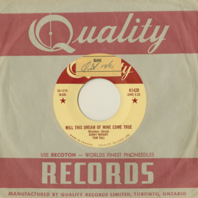 Will This Dream Of Mine Come True / Come With Me (1955)