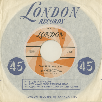 Concrete And Clay / When I Fall In Love (1965)