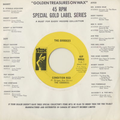 Condition Red / Didn't Know Love Was So Good (1968)
