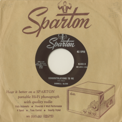 Congratulations To Me / Make Me Smile Again (1958)