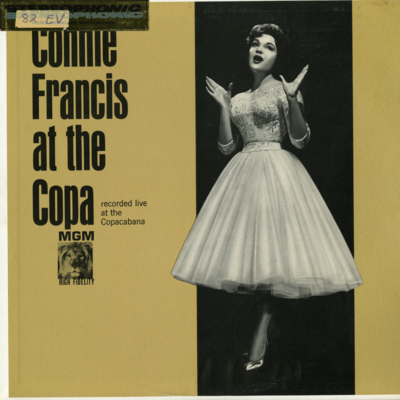 Connie Francis At The Copa