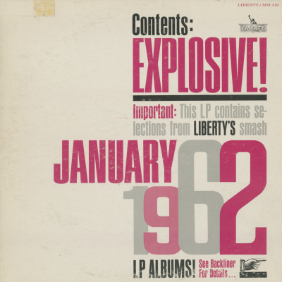 Contents Explosive January 1962 (1962)