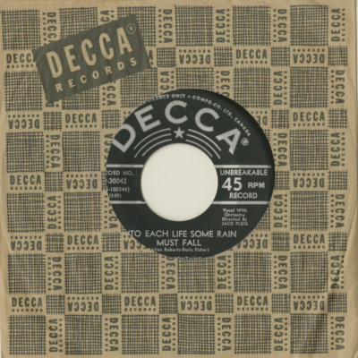 Cool It Baby / Into Each Life Some Rain Must Fall