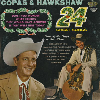 Copas & Hawkshaw 24 Great Hits