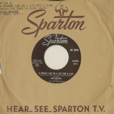 Corsets Can Do A Lot / Would You Take Me Back (1956)