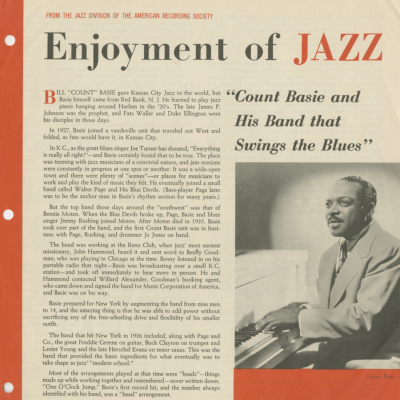 Count Basie And The Band That Swings The Blues