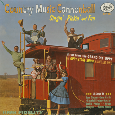 Country Music Cannonball Singin' Pickin' And Fun