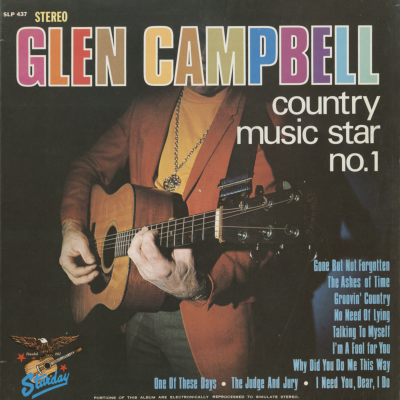 Glen Campbell Country Music Star No 1
