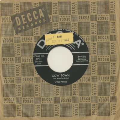 Cow Town / Sooner Or Later