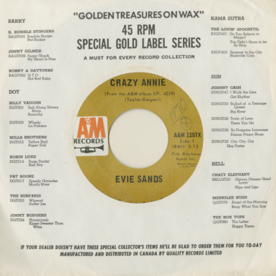 Crazy Annie / Maybe Tomorrow