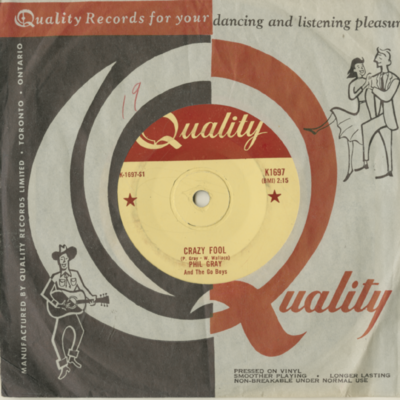 Crazy Fool / Somebody's Got My Baby (1958)