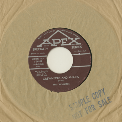 Crewnecks And Khakis / I'll Never Forget You (1959)