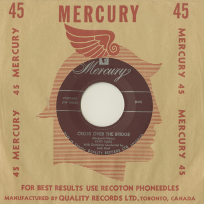 Cross Over The Bridge / My Restless Lover