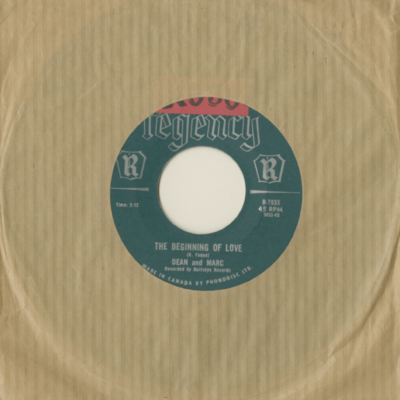 The Beginning Of Love / Cry (1959)