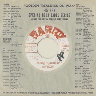 Thunder N Lightning / Cry Baby