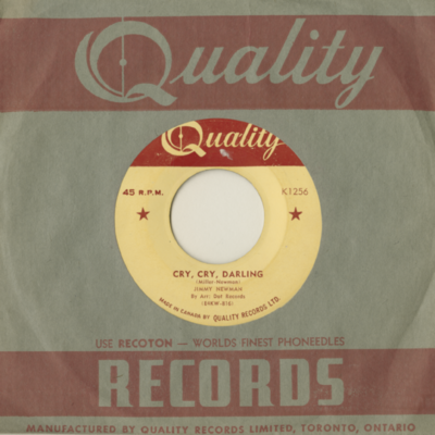 Cry Cry Darling / You Didn't Have To Go