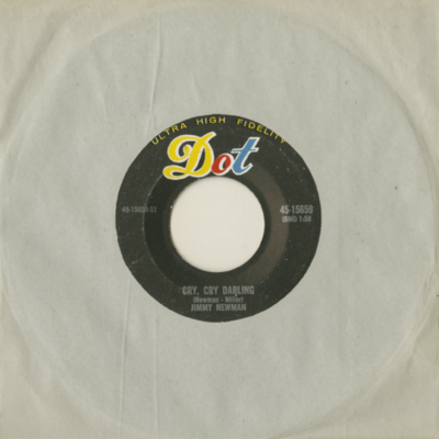 Cry Cry Darling / You're The Idol Of My Dreams