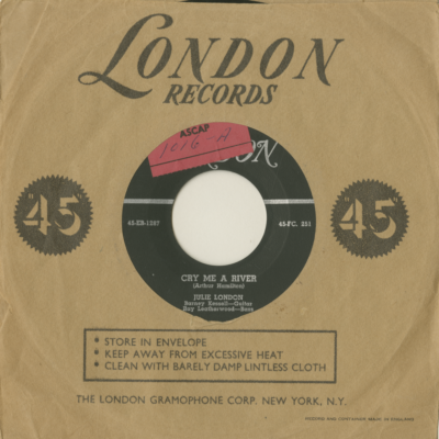 Cry Me A River / S'Wonderful