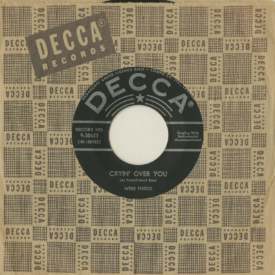 Cryan' Over You / You'll Come Back