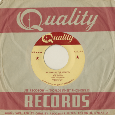 Crying In The Chapel / Don't You Think I Ought To Know