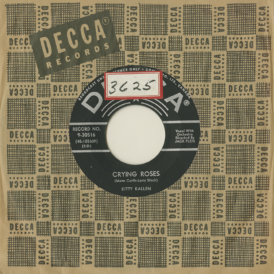 Crying Roses / I Never Was The One