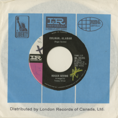 Culman Alabam / Savannah Georgia Vagrant (1968)