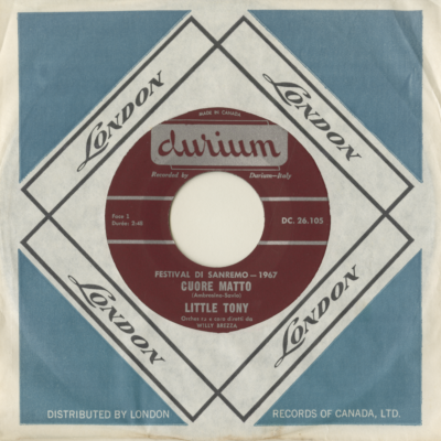 Cuore Matto / Gente Che Mi Parla Di Te