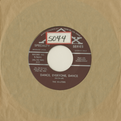 Dance Everyone Dance / You Must Come In At The Door