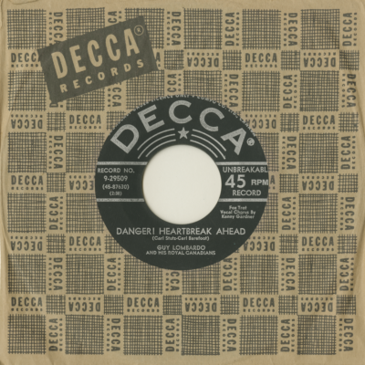 Danger Heartbreak Ahead / Unchained Melody