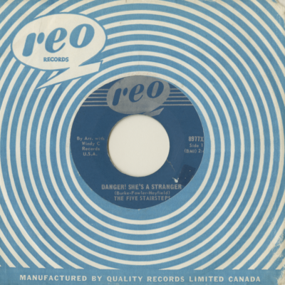 Danger She's A Stranger / Behind Curtains