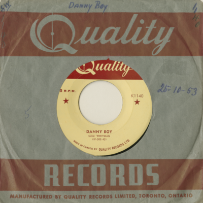 Danny Boy / There's A Rainbow In Every Teardrop