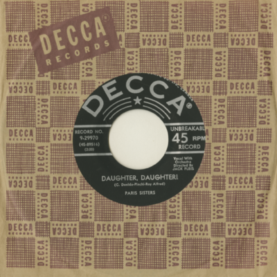 Daughter Daughter / So Much So Very Much